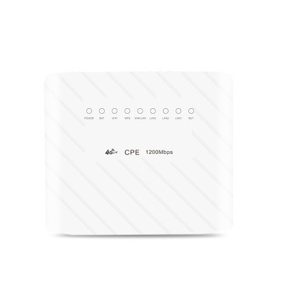 Dual Band 1200Mbps 4G LTE Wifi Router High Power wireless Indoor CPE 5.8g